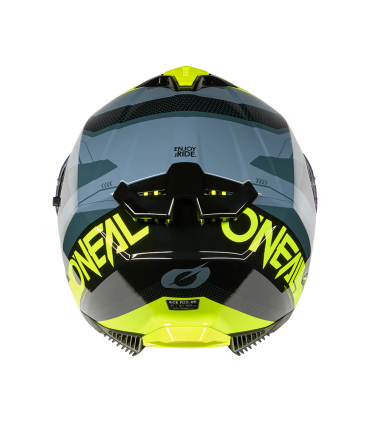Helm Oneal Challenger Exo V.25 grau gelb