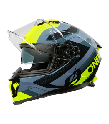 Oneal Challenger Exo V.25 gray yellow helmet