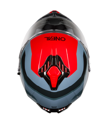 Casco Oneal Challenger Exo V.25 grigio rosso