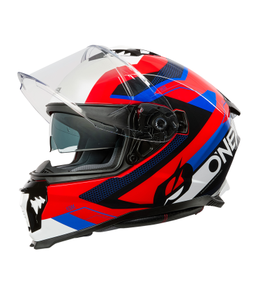 Casque Oneal Challenger Exo V.25 rouge bleu
