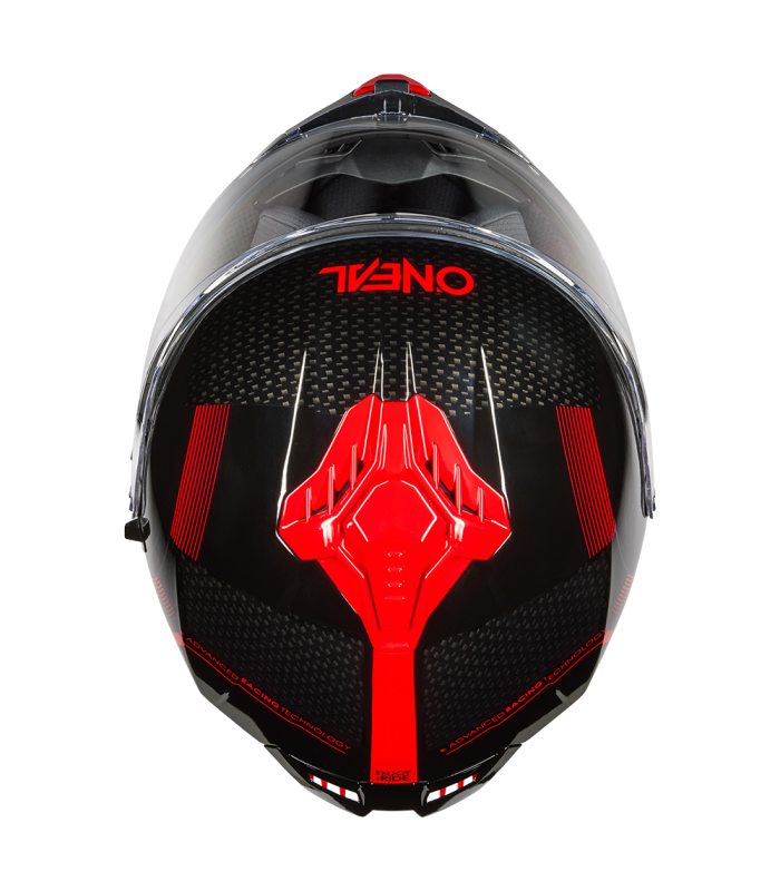 Casco Oneal Challenger Loop nero rosso