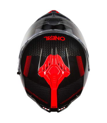 Helm Oneal Challenger Loop schwarz rot