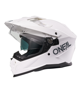 Oneal D-Srs solid white helmet