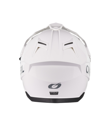 Oneal D-Srs solid white helmet