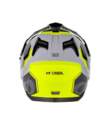 Oneal D-Srs Nomad gray yellow helmet