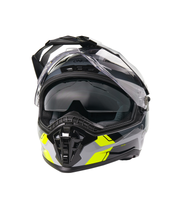 Helm Oneal D-Srs Nomad grau gelb