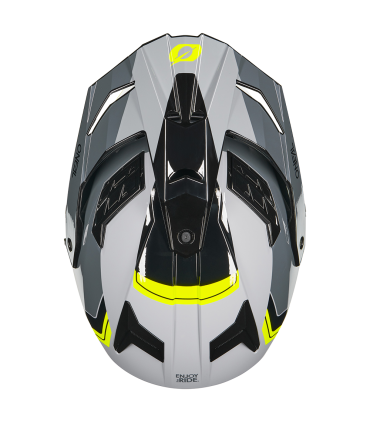 Casco Oneal D-Srs Nomad grigio giallo