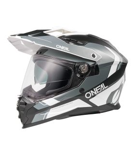 Oneal D-Srs Nomad gray white helmet