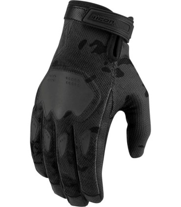 Icon Hooligan gloves camo black