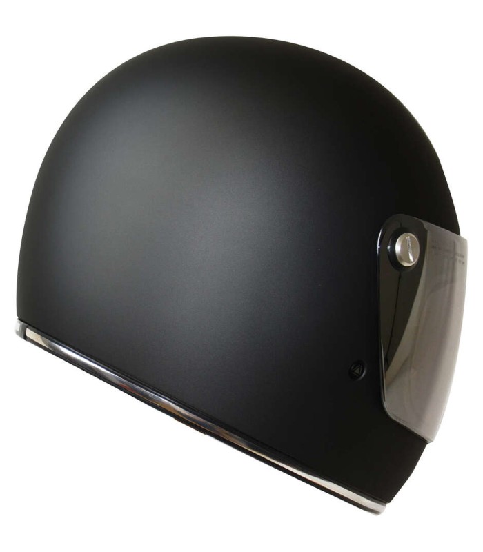 Helm vintage Origine Omega schwarz matt
