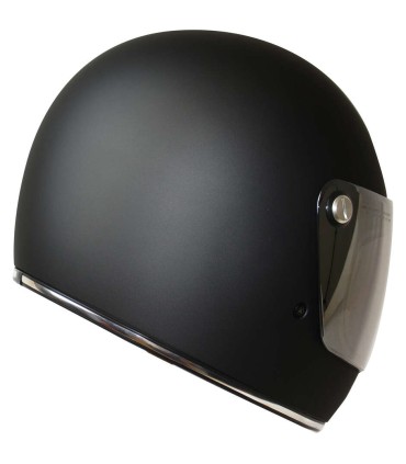 Casco vintage Origine Omega nero opaco