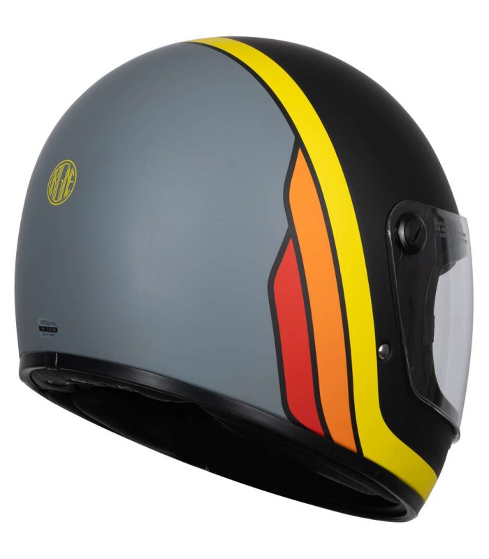 Helm vintage Origine Omega Summit schwarz matt