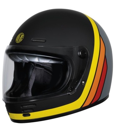 Helm vintage Origine Omega Summit schwarz matt