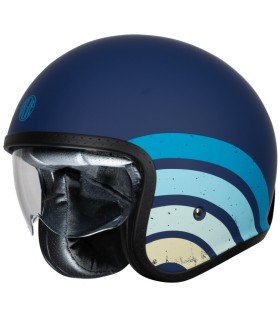 Origine Spirit Heritage blue matt Jet Helmet