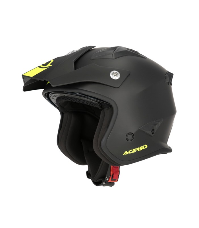 Helm Jet Acerbis Aria 22.06 schwarz gelb matt