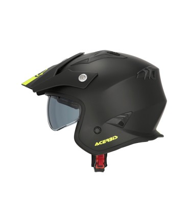 Casco Jet Acerbis Aria 22.06 nero opaco giallo