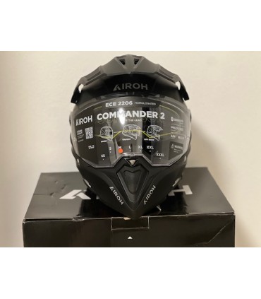 Airoh Commander 2 schwarz matt