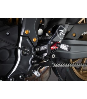 Lightech FTRYA018 adjustable rearsets Fixed Foot Yamaha R7 (2022-25)