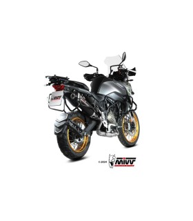 Mivv Oval inox schwarz QJ Motor SRT 700/S (2024)