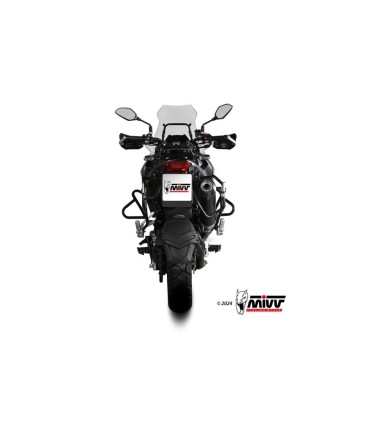 Mivv Oval inox schwarz QJ Motor SRT 700/S (2024)