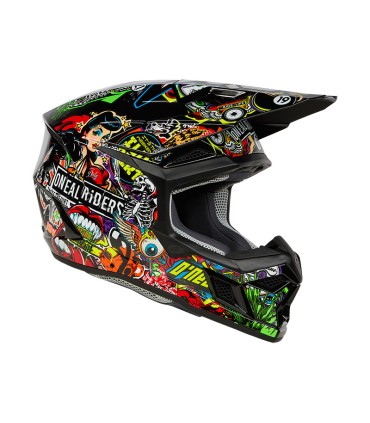 Casque cross Oneal 3 Srs Crank multi
