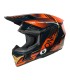 Casco Oneal 3 Srs Haze blu arancio