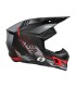 Casco Oneal 3 Srs Haze grigio rosso