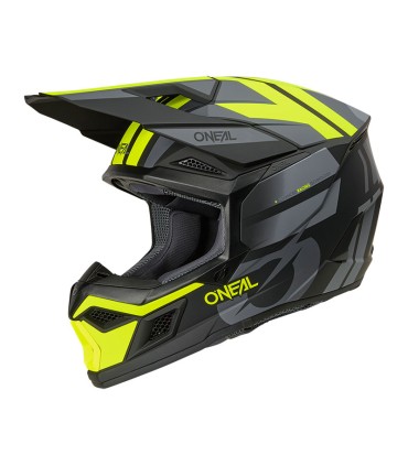 Casque cross Oneal 3 Ride gris juane