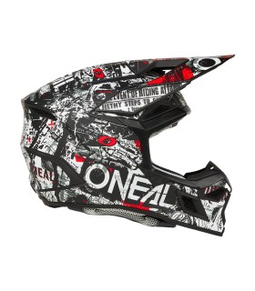 Casco Oneal 3 Srs Attack nero bianco