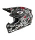Casco Oneal 3 Srs Attack nero bianco