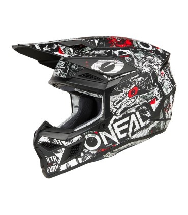 Casco Oneal 3 Srs Attack nero bianco