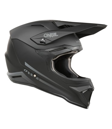 Helm cross Oneal 1 Srs Solid V.25 schwarz matt
