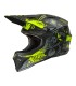 Oneal 1 Srs Vibrant V.26 black yellow helmet
