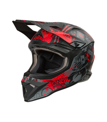 Oneal 1 Srs Vibrant V.26 black red helmet
