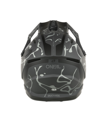 Casco cross Oneal 1 Srs Splash V.26 nero grigio