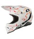Oneal 1 Srs Splash V.26 white orange helmet