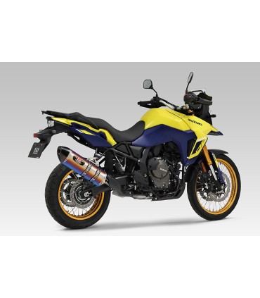 YOSHIMURA R77-J titanium blau Suzuki V-Strom 800 DE (2023-24)
