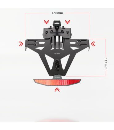 Highsider portatarga Pro Akron-RS Aprilia RSV4 (2009-20)