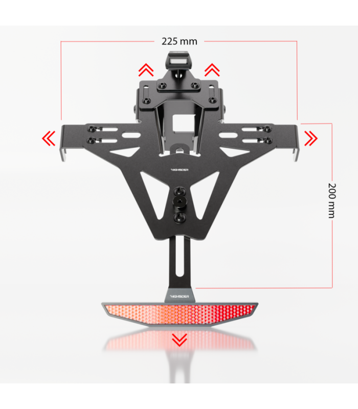 Highsider Kennzeichenhalter Pro Ducati Monster 937 (2021-25)