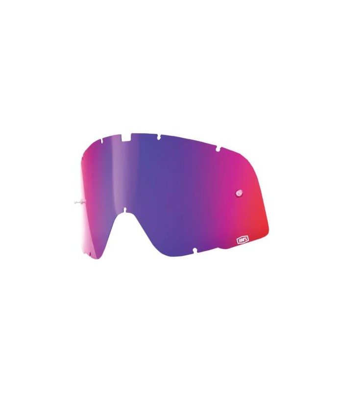 Lentille lunettes Barstow Classic/Legend rouge bleu