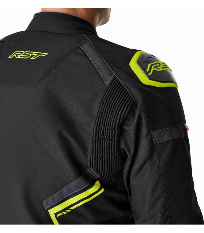 Rst S1 D3O Textile black yellow jacket