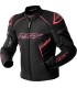 Rst S1 D3O Textile black pink lady jacket