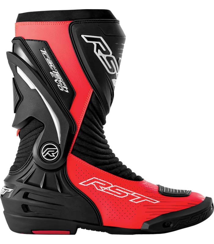Rst TracTech Evo D3O red racing boots