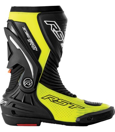Rst TracTech Evo D3O yellow racing boots
