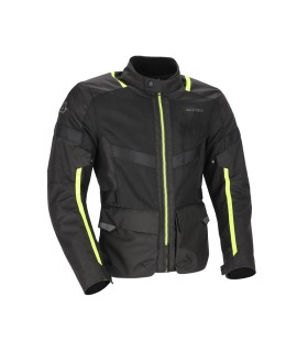 Acerbis Vented long summer jacket black yellow