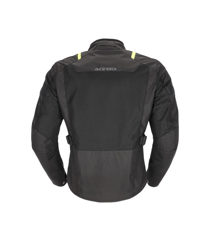 Acerbis Vented long summer jacket black yellow