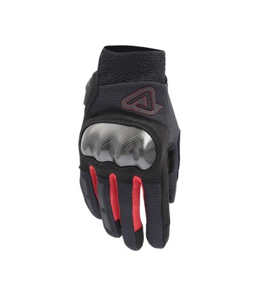 Acerbis CE Ramsey My Vented Pro gloves black red
