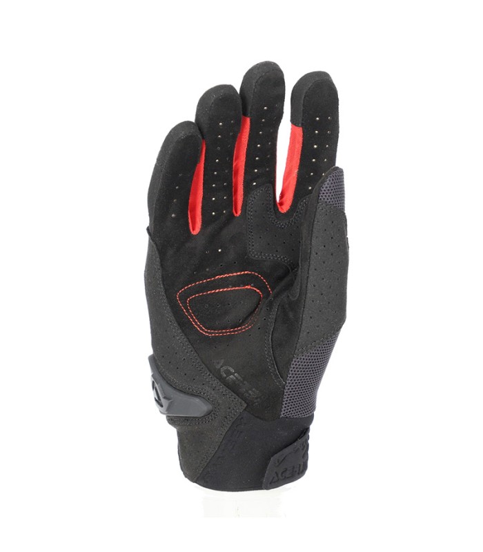 Acerbis CE Ramsey My Vented Pro gloves black red