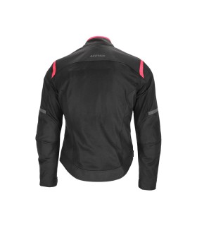 Acerbis Ramsey vented 2.0 summer lady jacket black pink
