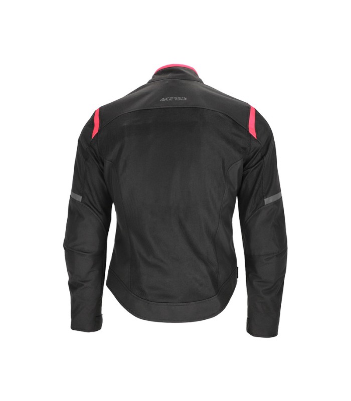 Acerbis Ramsey vented 2.0 summer lady jacket black pink